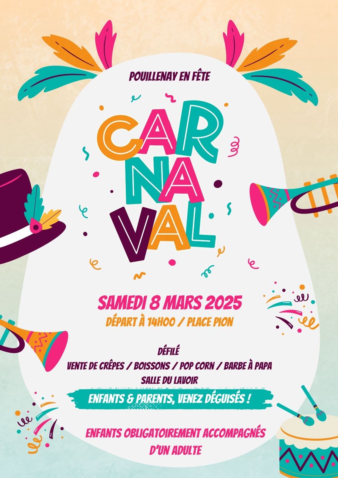 affiche du carnaval