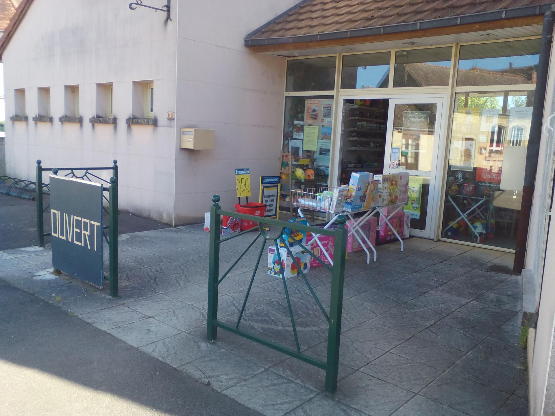 L'entrée de l'ancienPoint de Vente