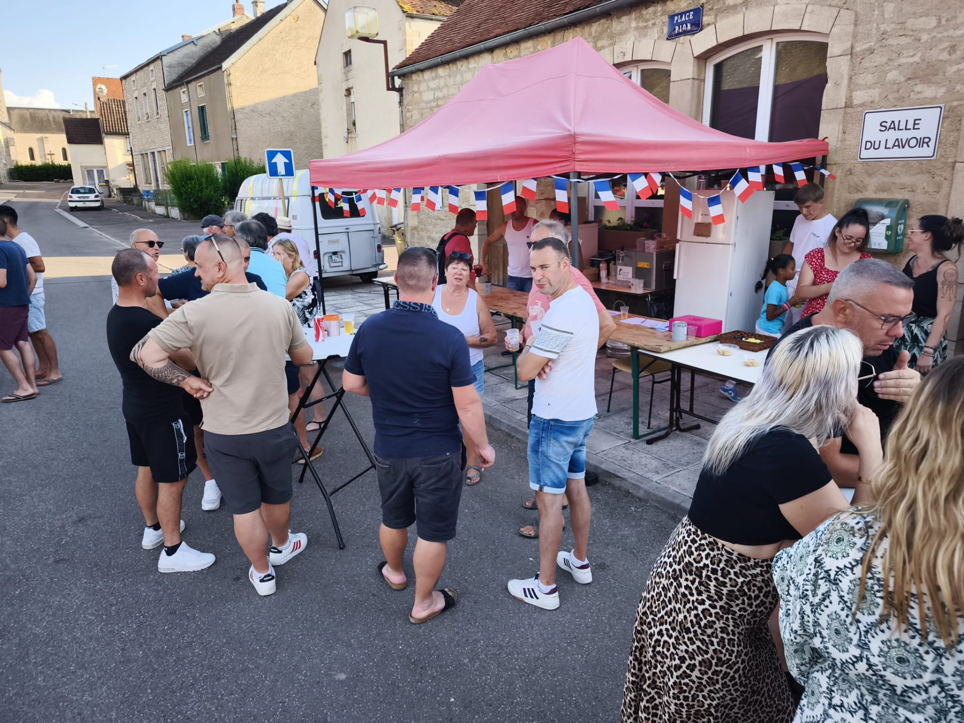un stand 