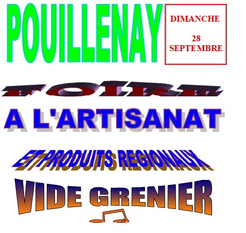 affiche de la foire
